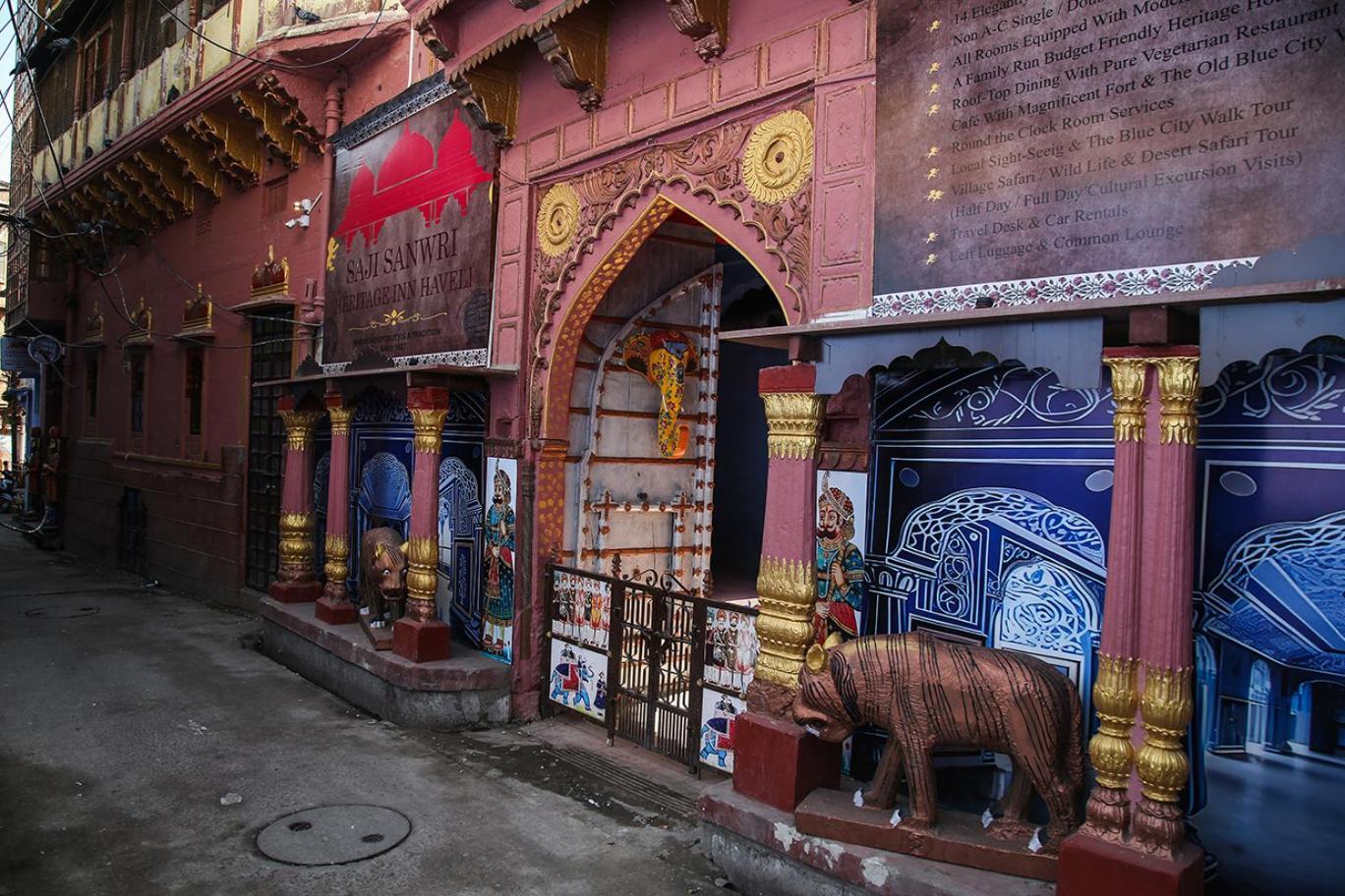 Saji Sanwri Heritage Inn Haveli Jodhpur  Exterior foto